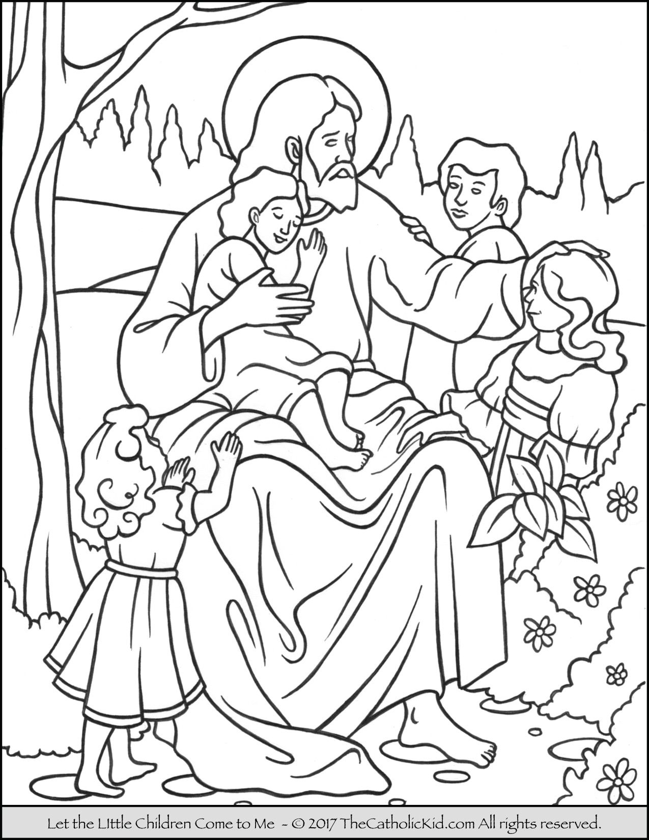 Free Printable Catholic Kid Coloring Pages Catholic Coloring Pages At ...