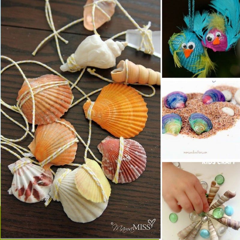 13 Easy Seashell Crafts for Kids to Preserve Those Summer Memories