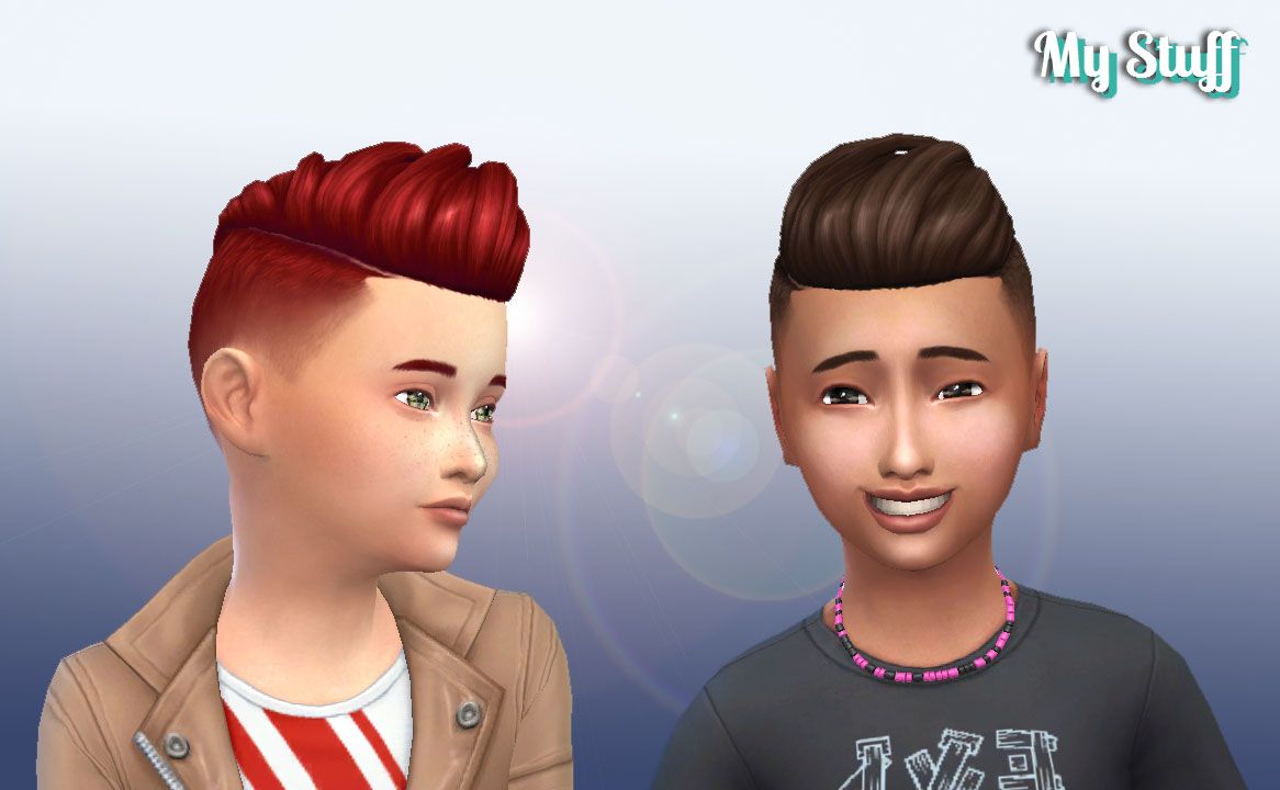 Mystufforigin: Under Cut High Conversion - Sims 4 Hairs - http ...