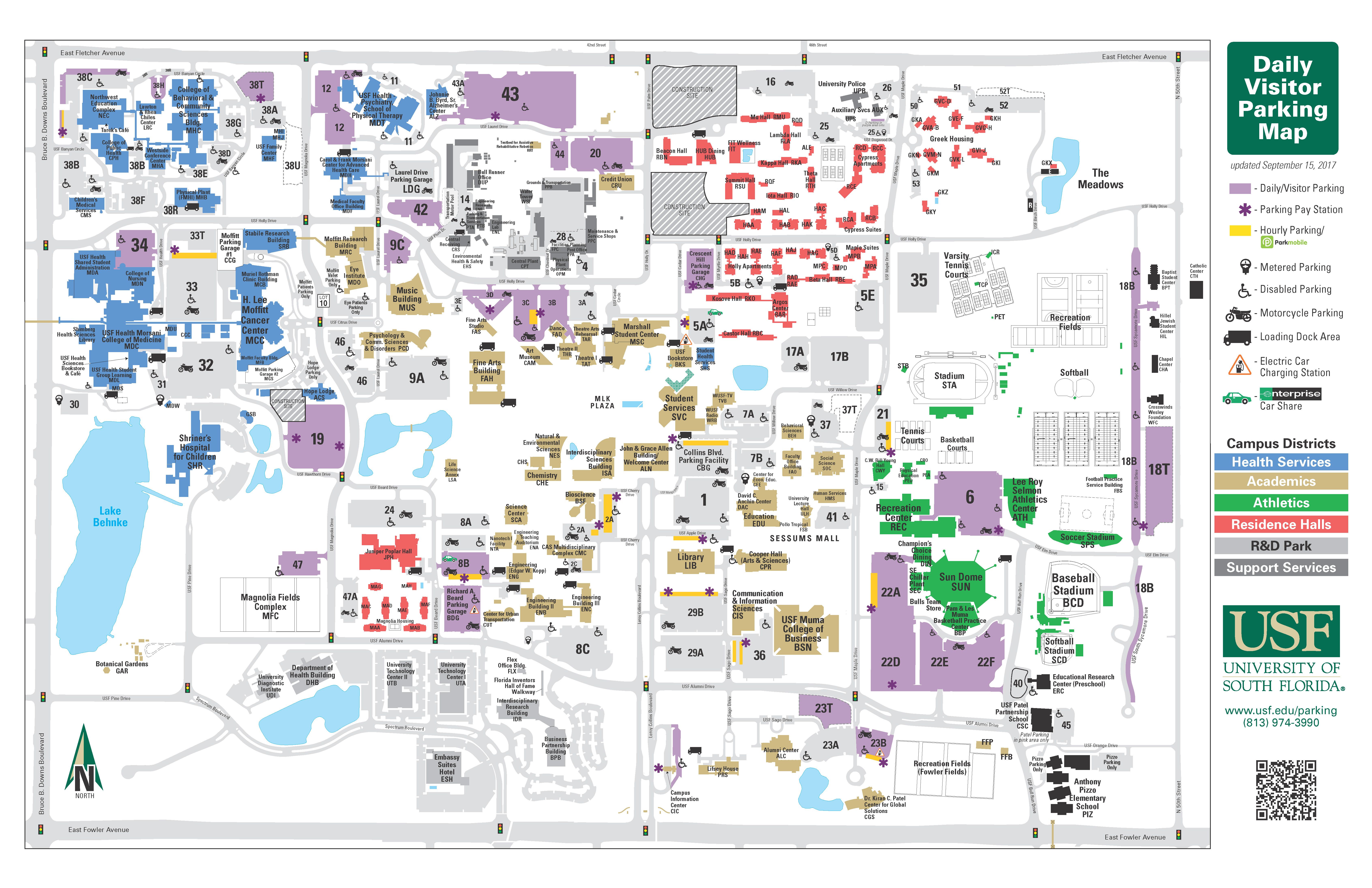 UAFS Campus Map