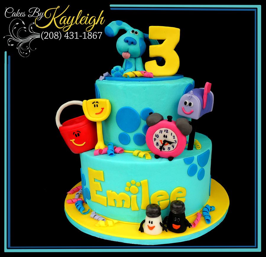 Blue's Clues Birthday Cake This is a 6