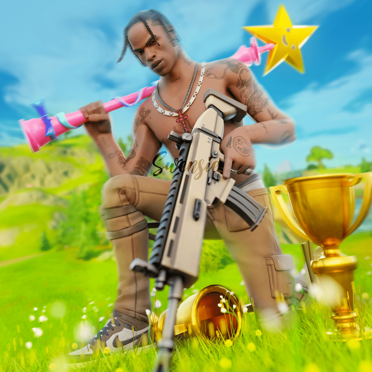 1080X1080 Dope Fortnite