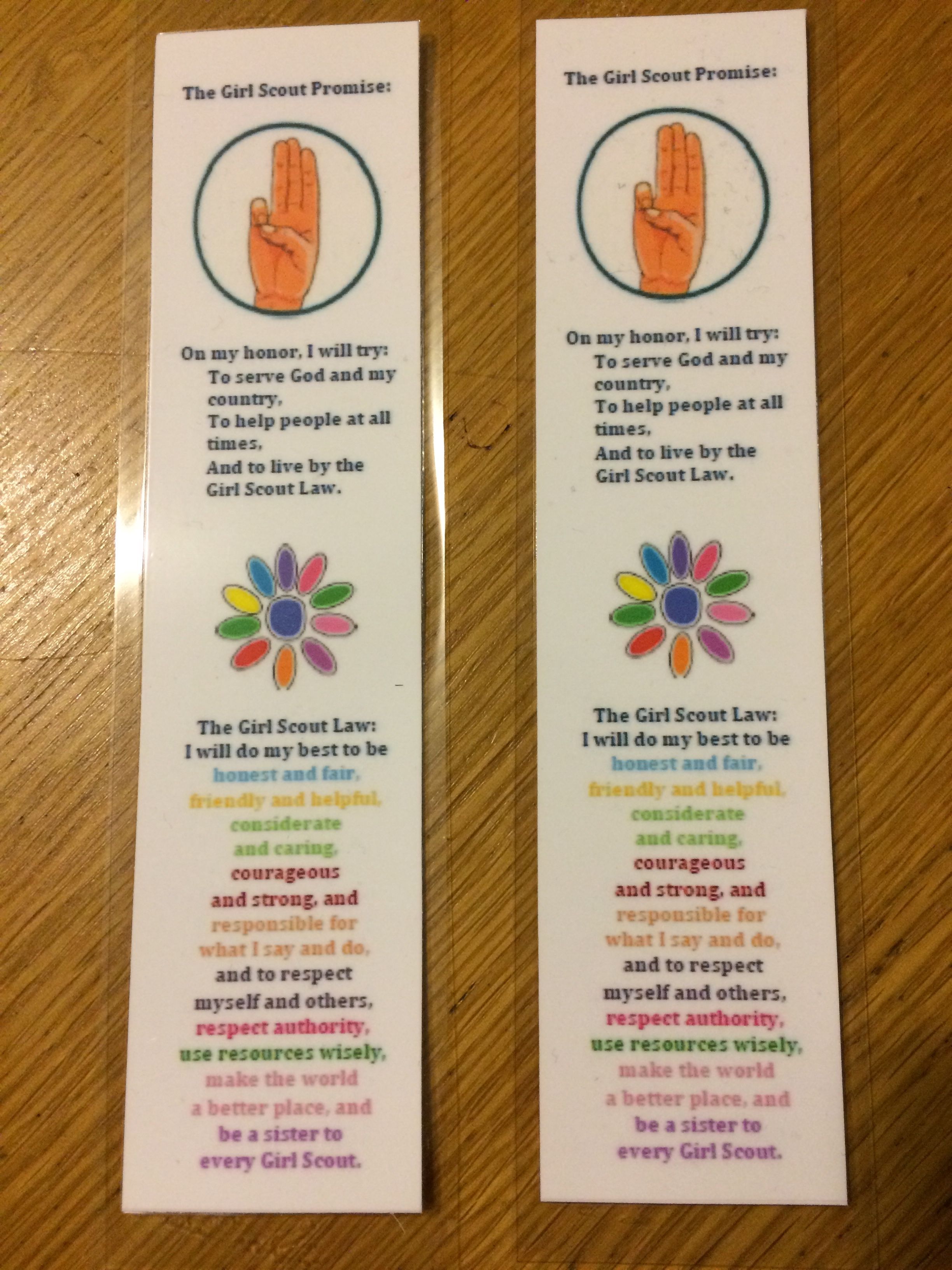 Bookmarks I made for my Dasies of the Promise and the Law! in 2024 ...