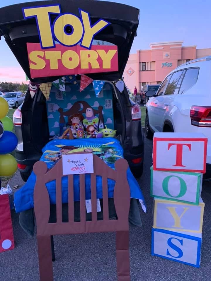 Toy story trunk or treat! | Trunk or treat, Toy story halloween, Truck ...