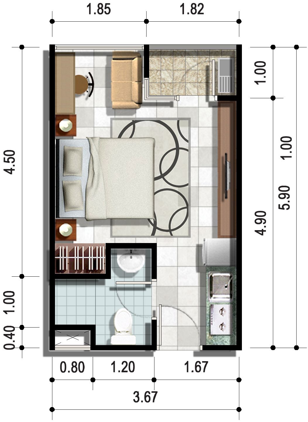 Pin di Hotel  layout