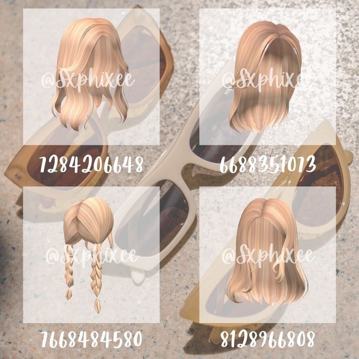 [ Bloxburg blonde hair codes ] not mine ☆ | Cute blonde hair, Blonde ...