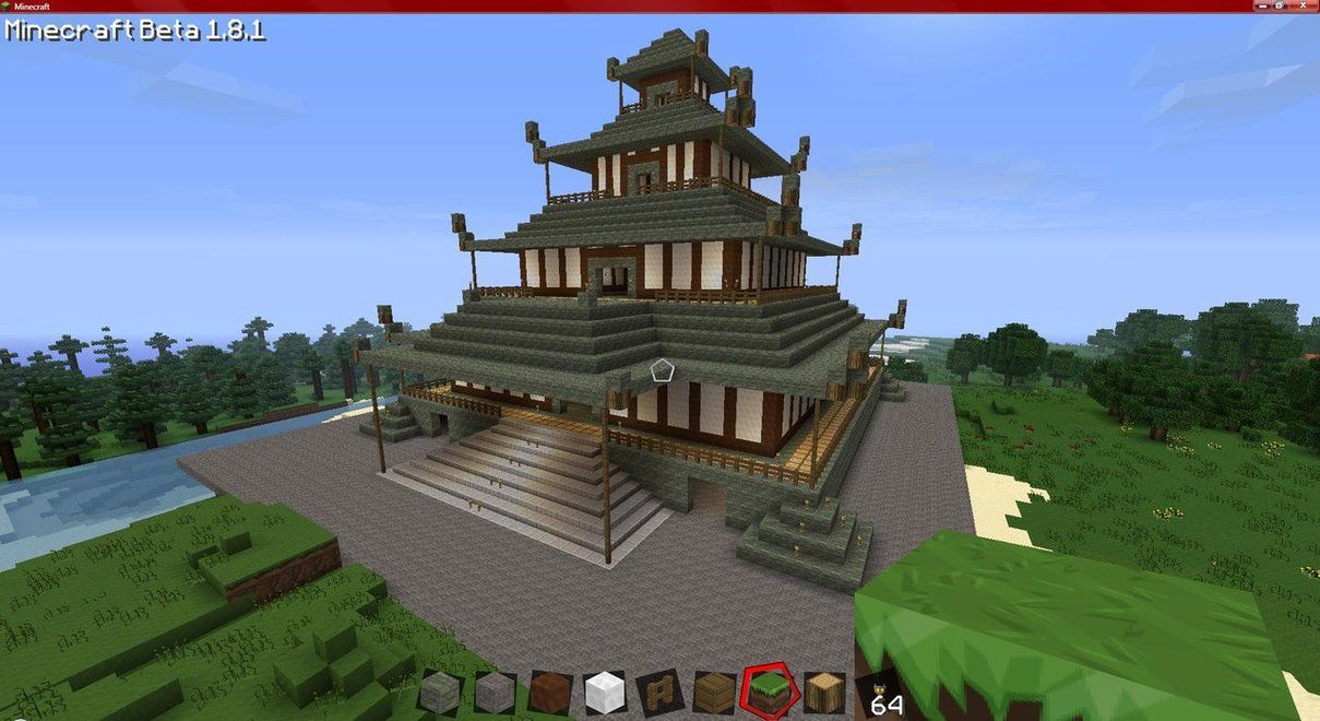 Chinese Temple Minecraft Tutorial