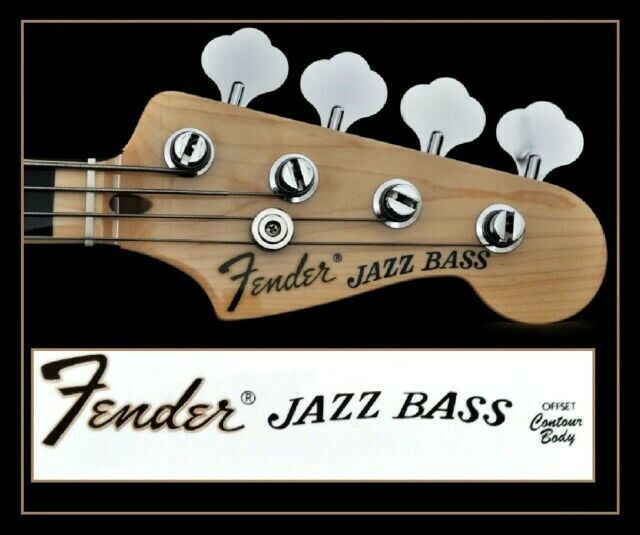 Fender Precision Bass Guitar Decal Headstock Waterslide Restoration ...