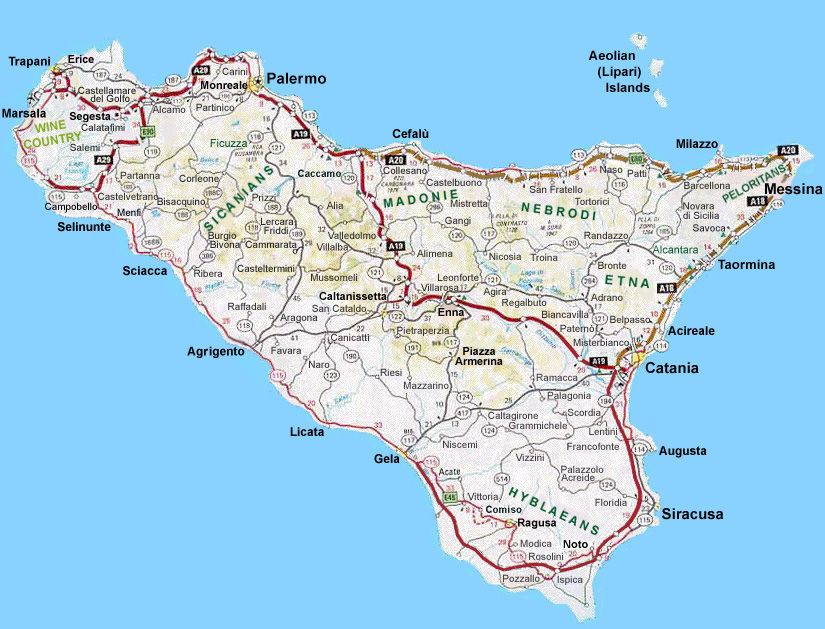 Perfect 7 days sicily itinerary by car or by train delightfully italy ...