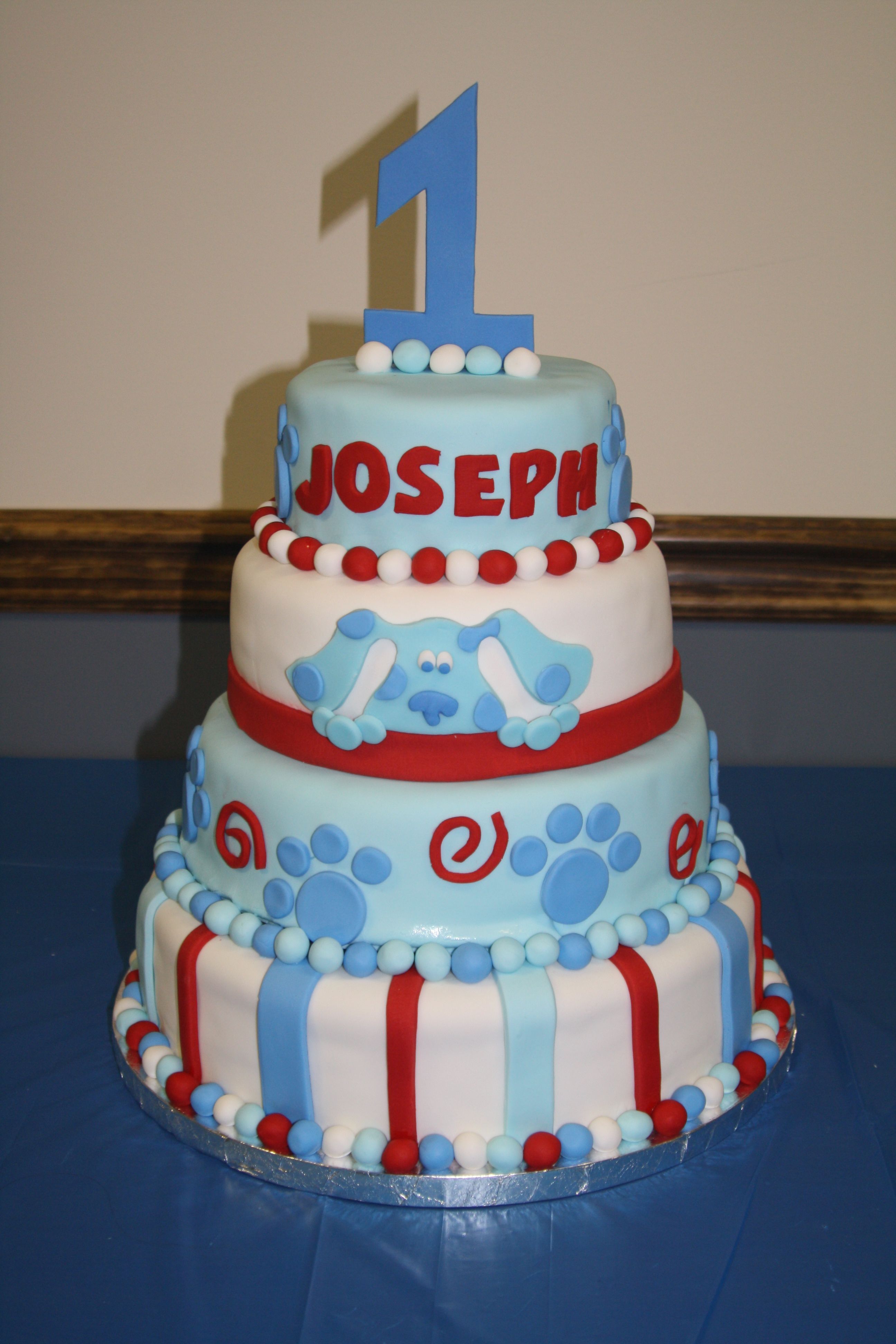 Blues Clues 1st Birthday Blues Clues Cake Cake Cupcake Cakes | Images ...