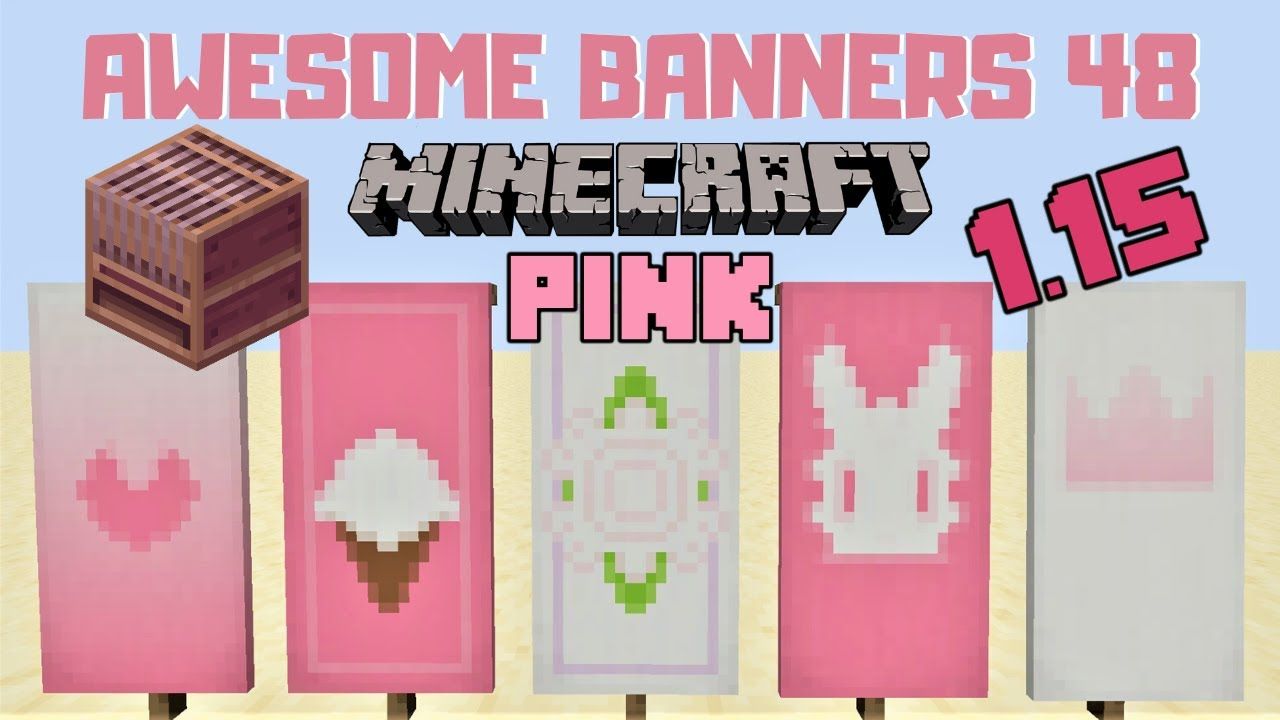 5 AWESOME MINECRAFT BANNER DESIGNS WITH TUTORIAL! #48 [LOOM] - YouTube ...