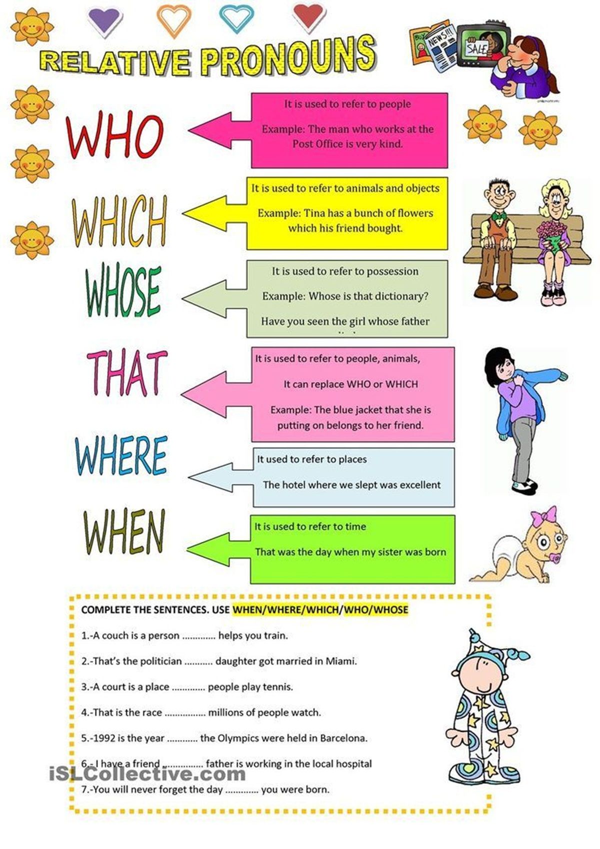 Page not found - Fluent Land | Relative pronouns, Pronoun worksheets ...