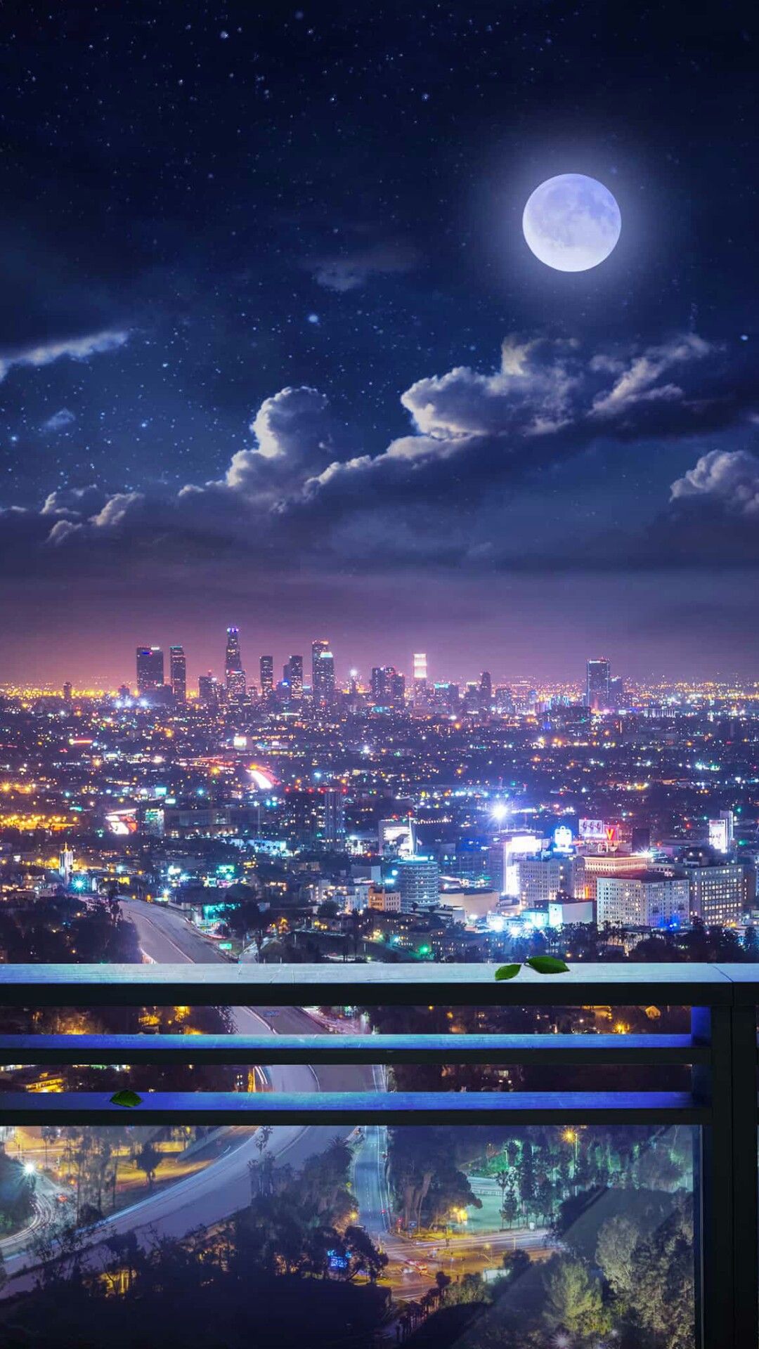 Aesthetic Anime Anime Balcony Background Night - Largest Wallpaper ...