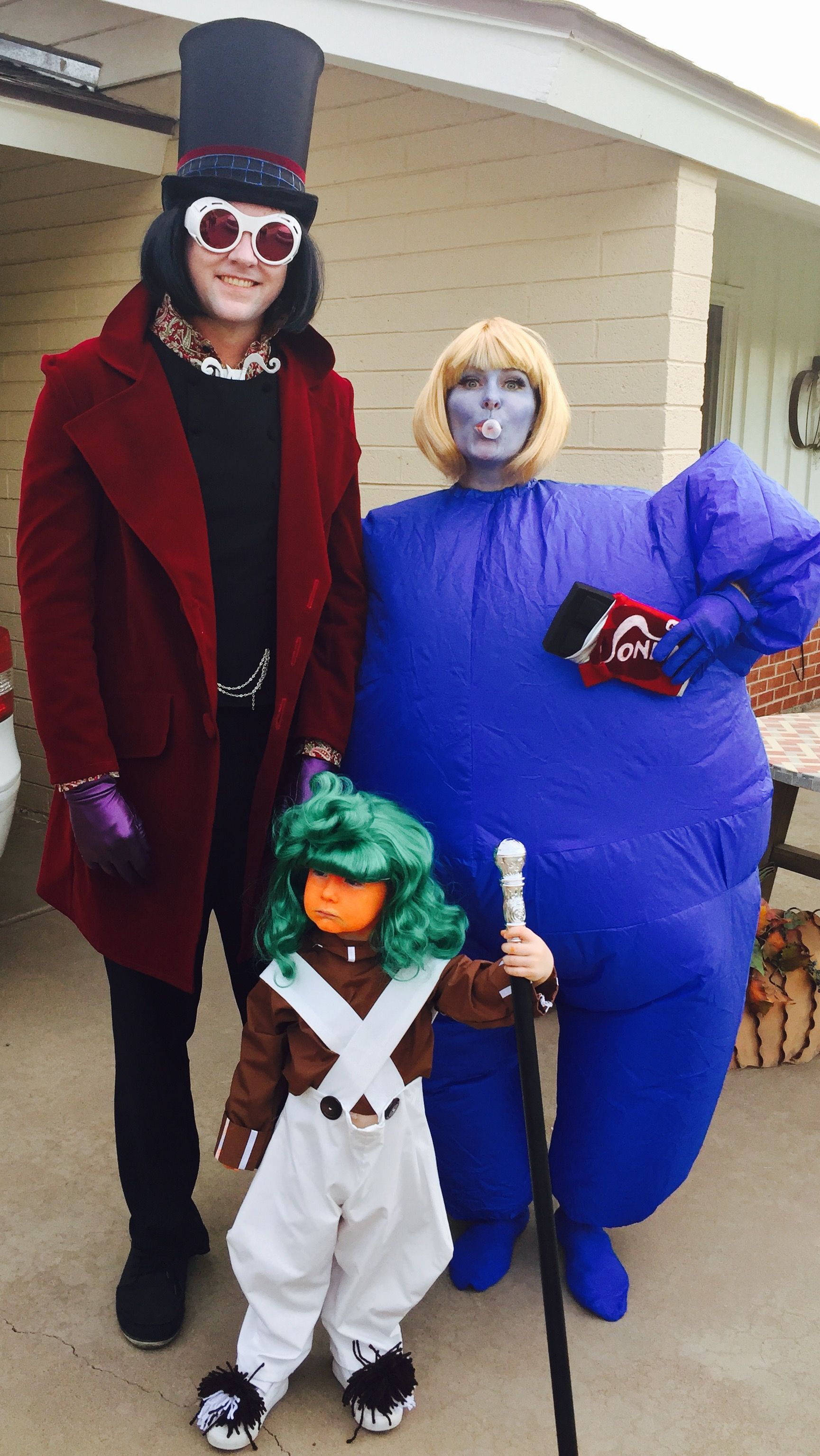 The Original Charlie And The Chocolate Factory DIY Family Halloween ...