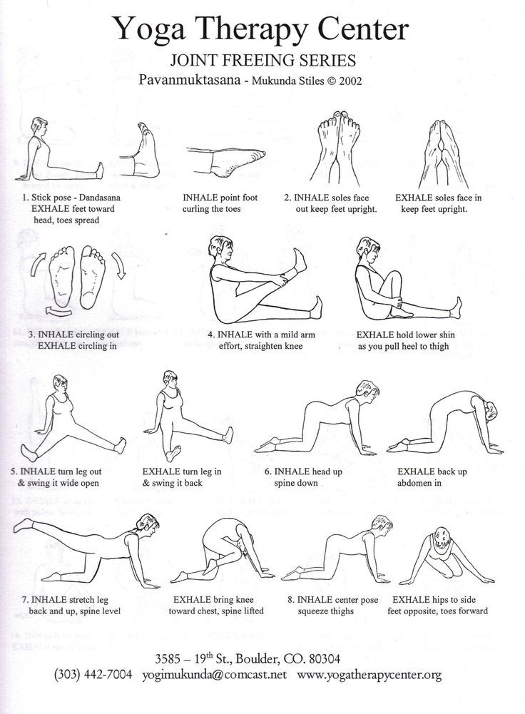 Free Printable Hatha Yoga Poses Chart