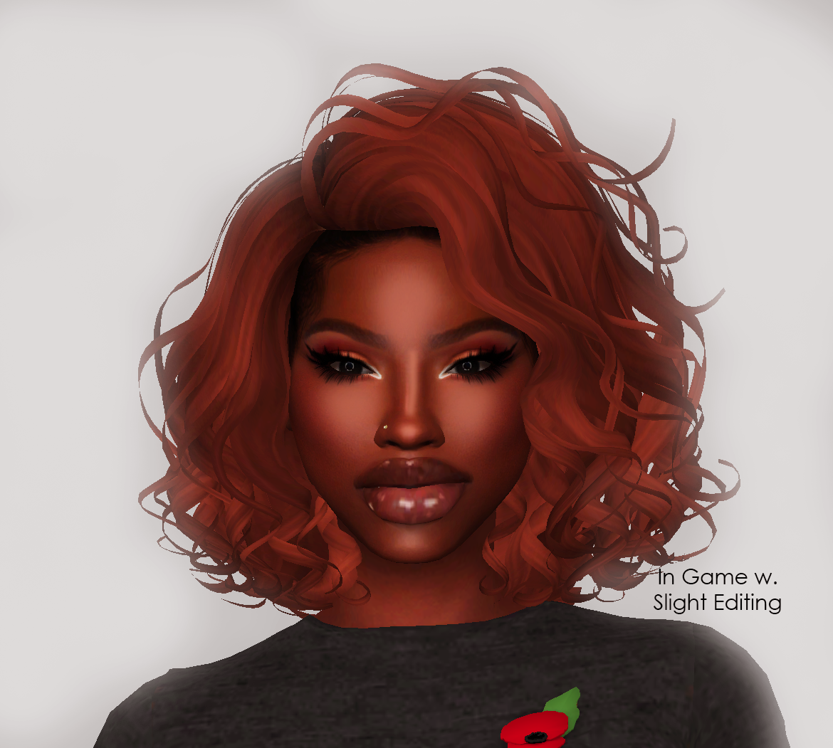 Chey Hair Conversion | NoNvme Studios | Sims 4 black hair, Sims 4 afro ...