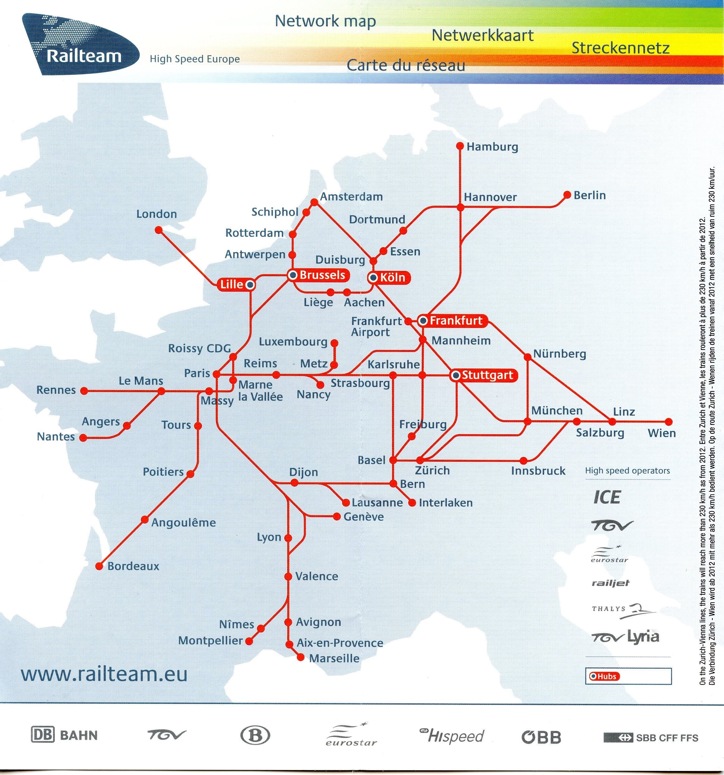 Network Map Northern Rail - ABIEWXQ