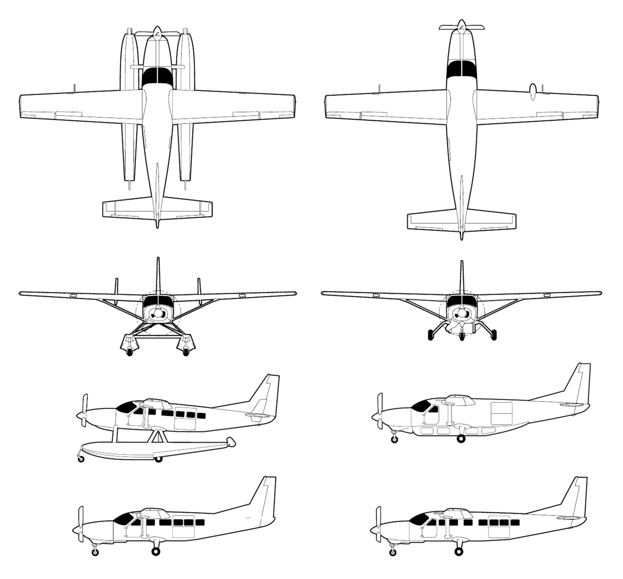 Cessna 208 Caravan - Wikipedia in 2020 | Cessna, Caravan, Grand caravan