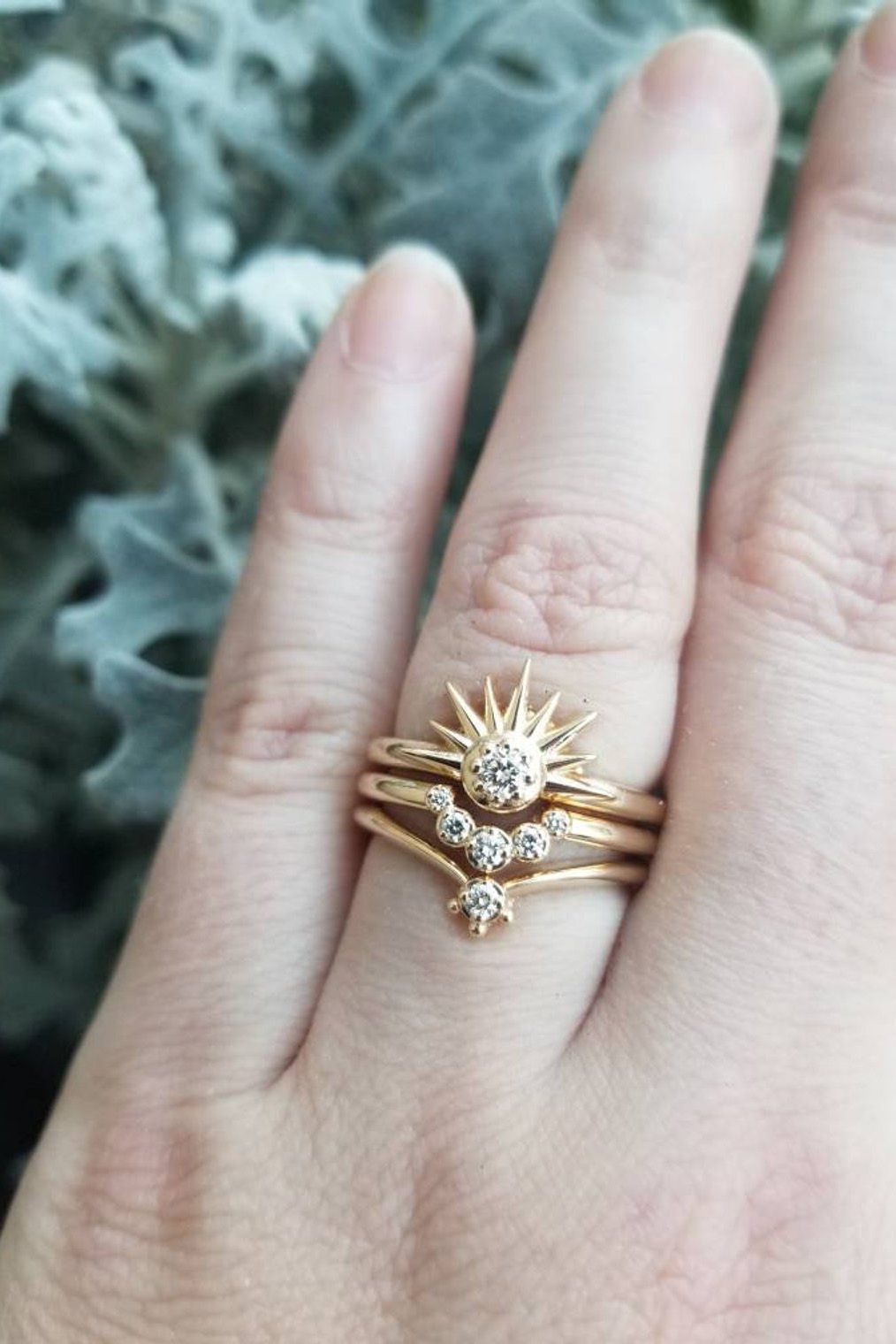 Sun And Moon Engagement Ring - www.inf-inet.com