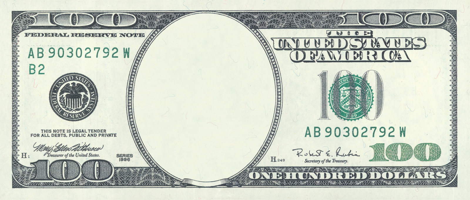 100 Dollar Bills Printable - Customize and Print