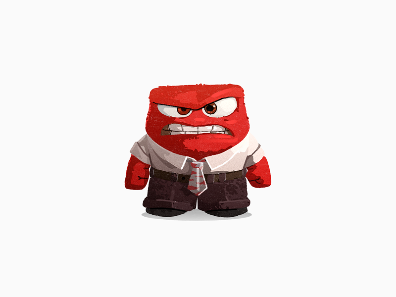 Anger - Inside Out by Sandor Creative Portfolio, Inside Out, Creative ...