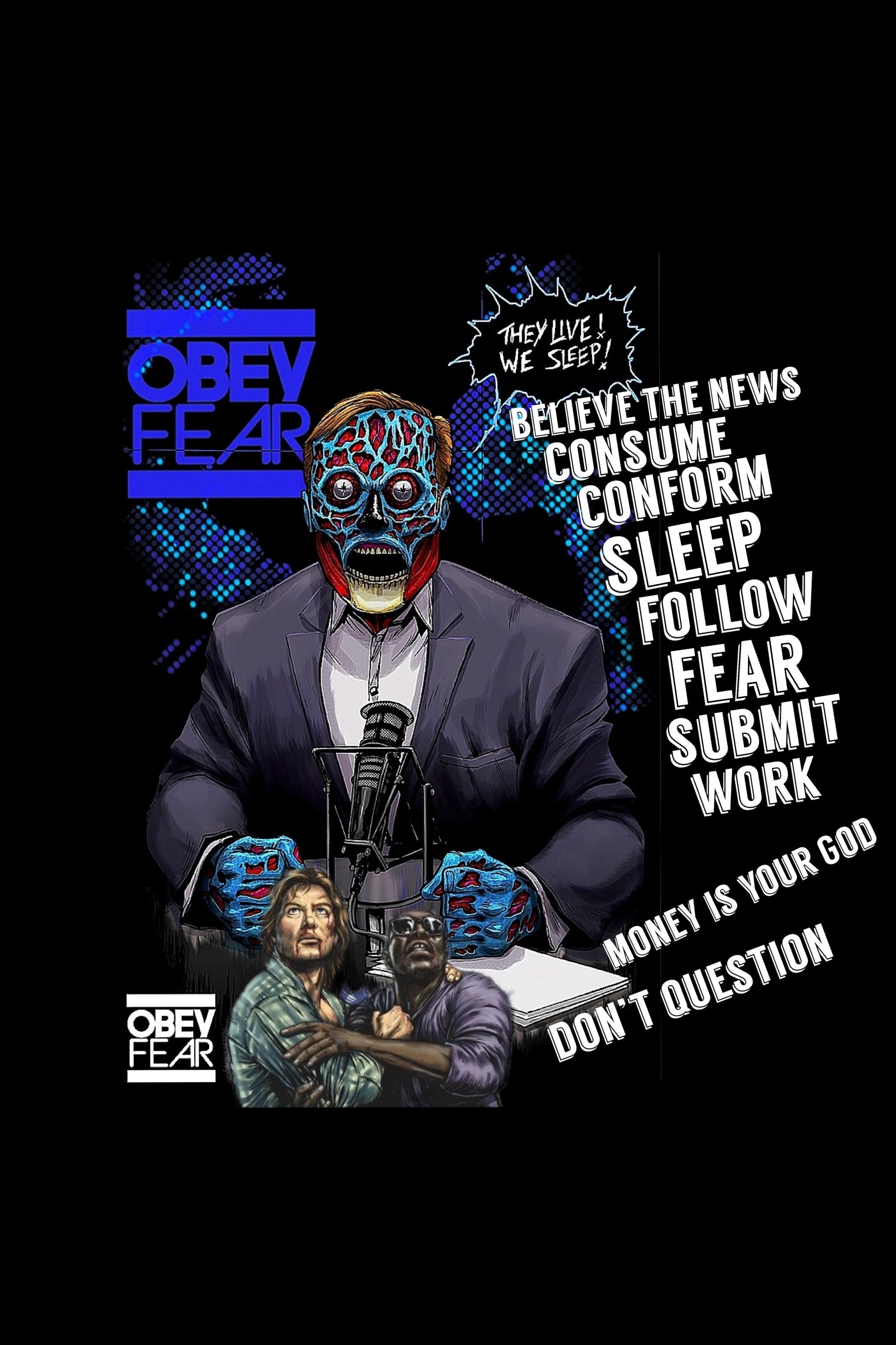 Obey They Live Wallpaper