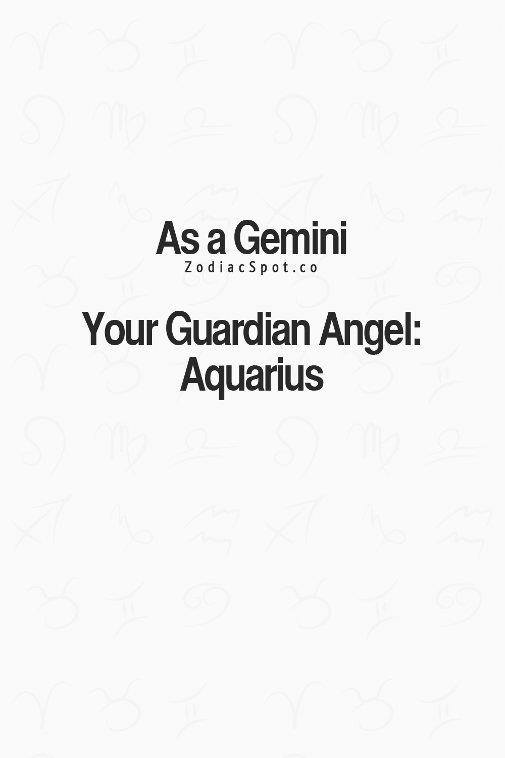 Find your Zodiac guardian angel here Capricorn And Taurus, Gemini Life ...