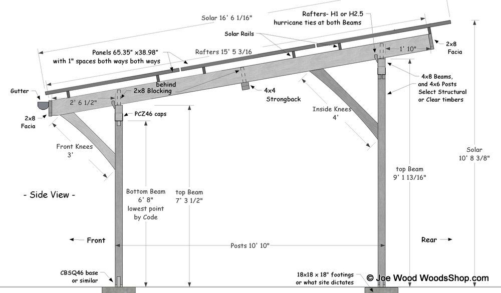 Carpot with solar panels | Carport designs, Building a carport, Carport ... image.