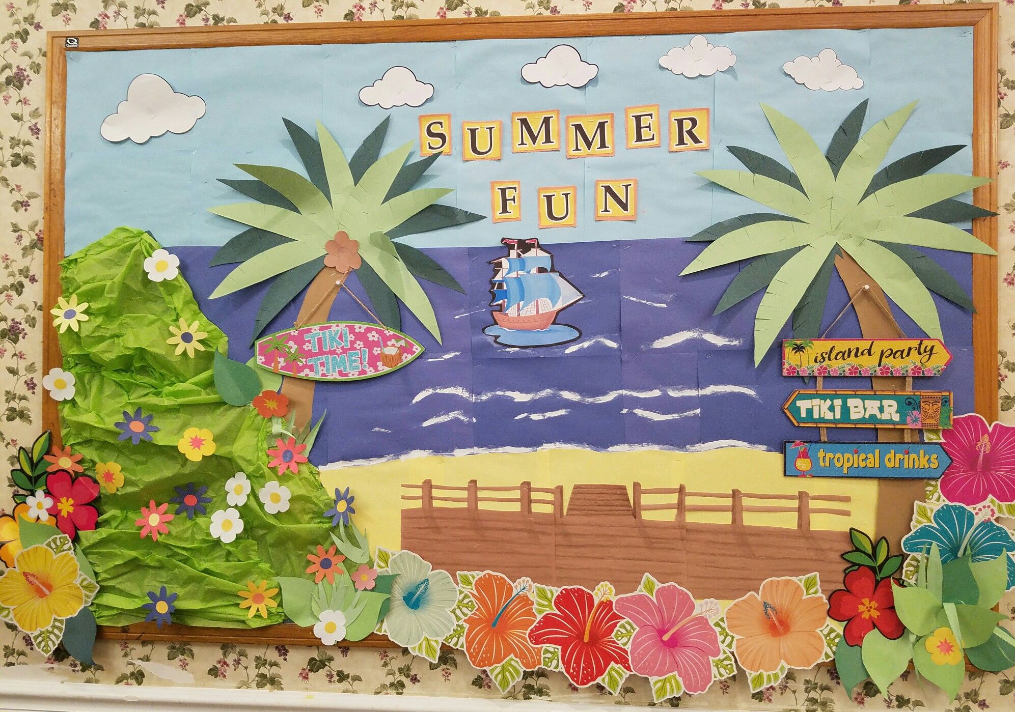 Summer Bulliten Board 2018 | Bulletin boards theme, Classroom ...