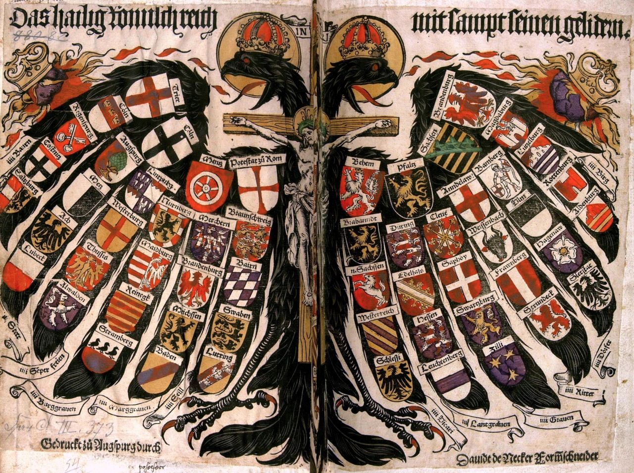 The Holy Roman Empire Saint Empire Romain, Kaiser Karl, Eagle Symbol ...