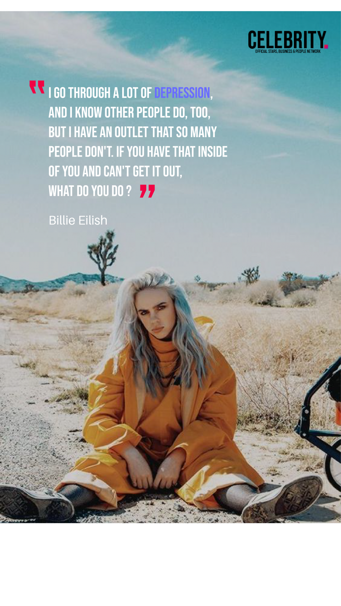 Best Billie Eilish Quotes That Will Flex Human’s Mind Billie Eilish ...