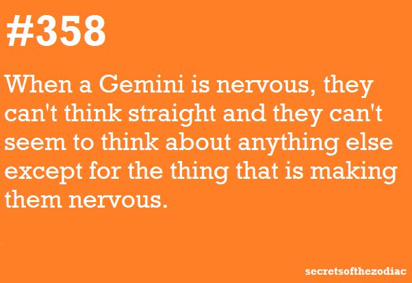 Taurus And Gemini, Nervous, Astrology, True, Amen, Apart, Random ...