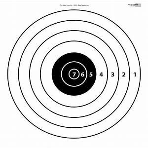 Printable Sniper Face Targets E72