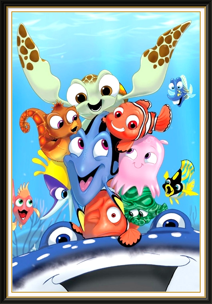 Finding Nemo - Disney Art Walt Disney, Disney Pixar, Disney World ...