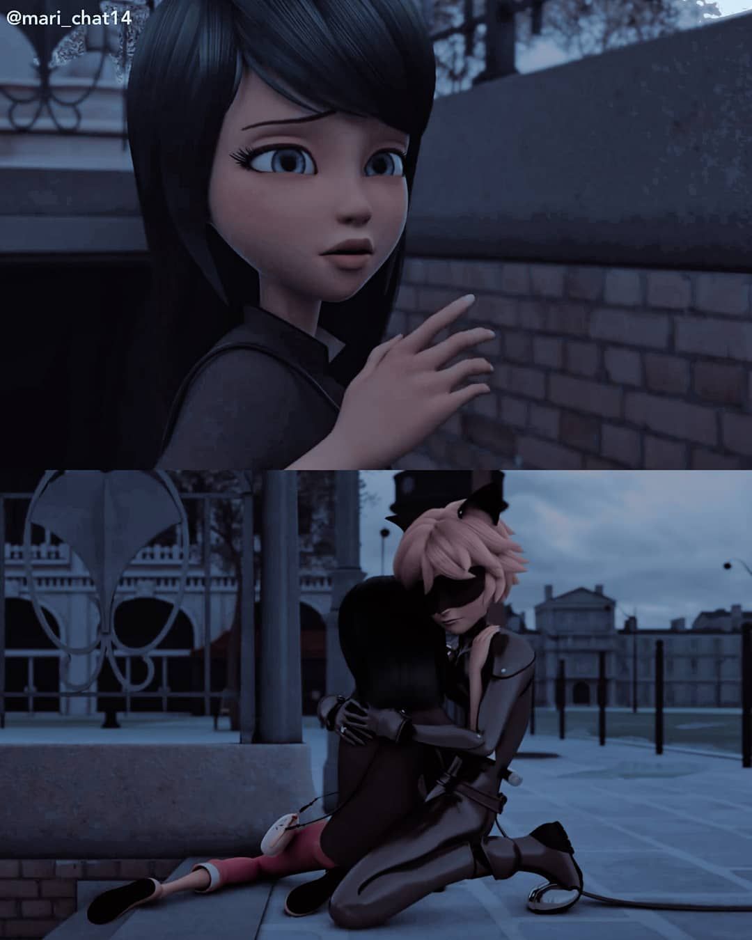 Marinette ♡ on Instagram: “Marichat 💕 ~♡~ #miraculous # ...