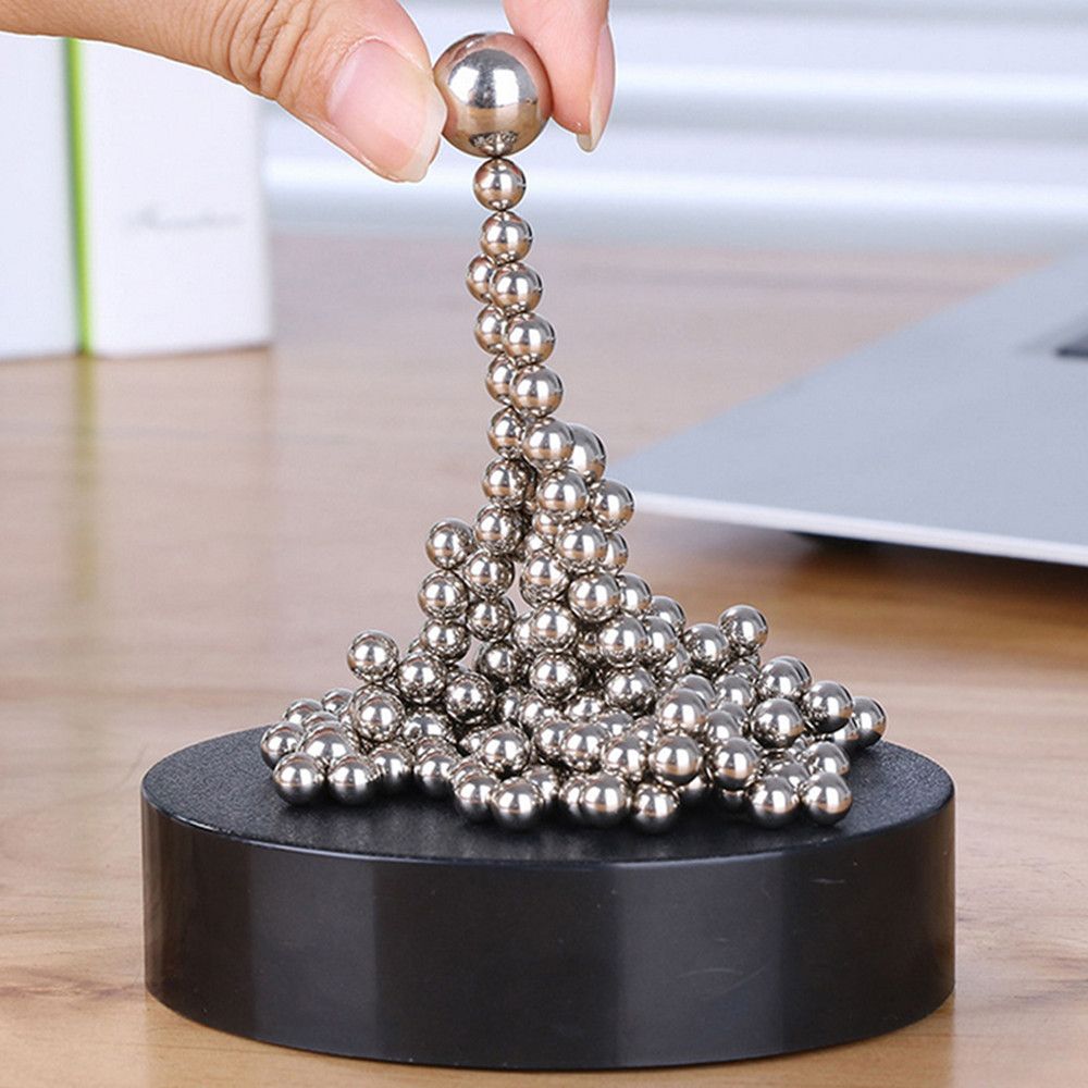 Magnetic Sculpture Desk Toy Desk Decor Art Sculpture Kids Educational ...