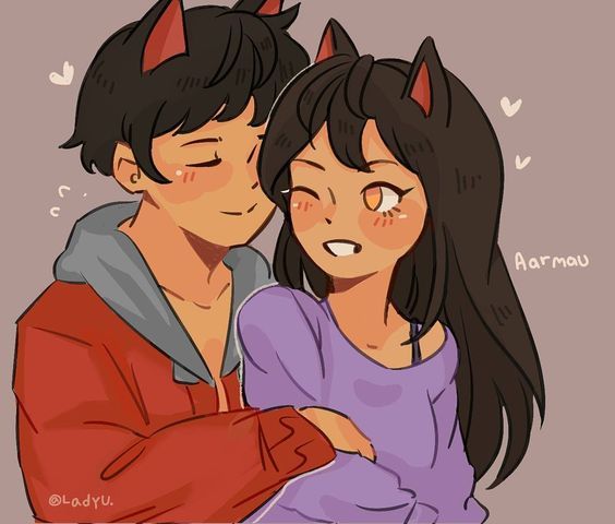 Aphmau and aaron wallpapers – Artofit