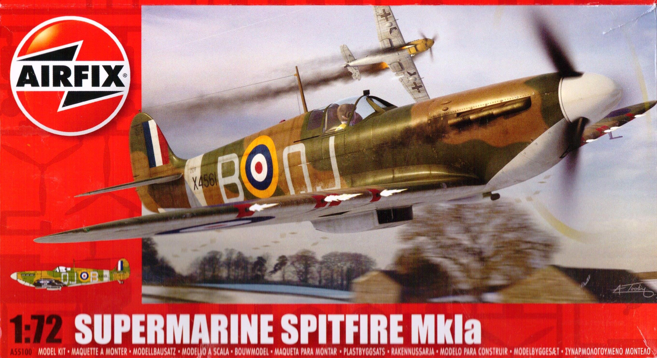 Airfix Supermarine Spitfire | Airfix models, Model kit, Supermarine ...