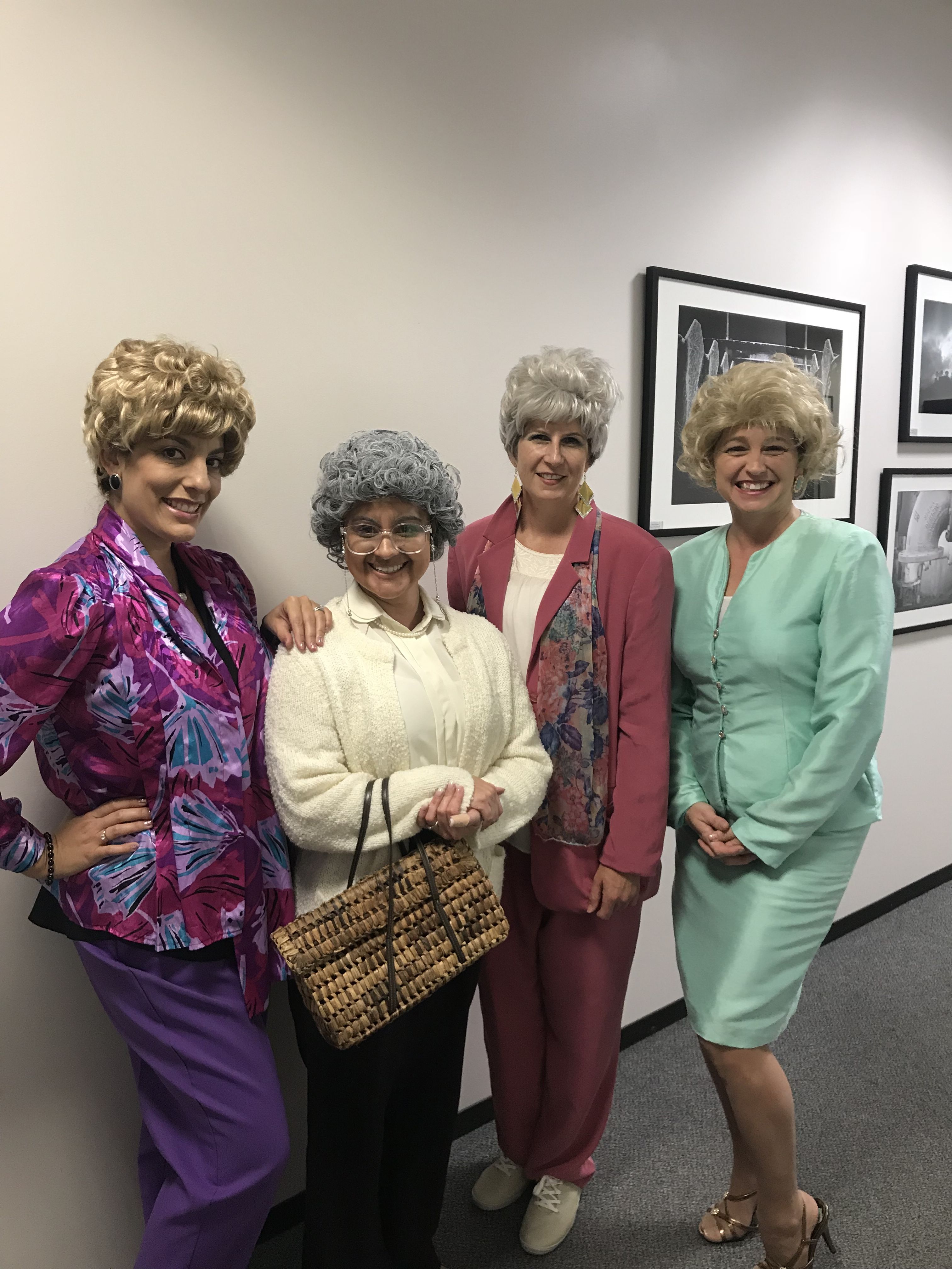 Golden Girls!!! #halloween2017 #groupcostumes #diy #goldengirls # ...