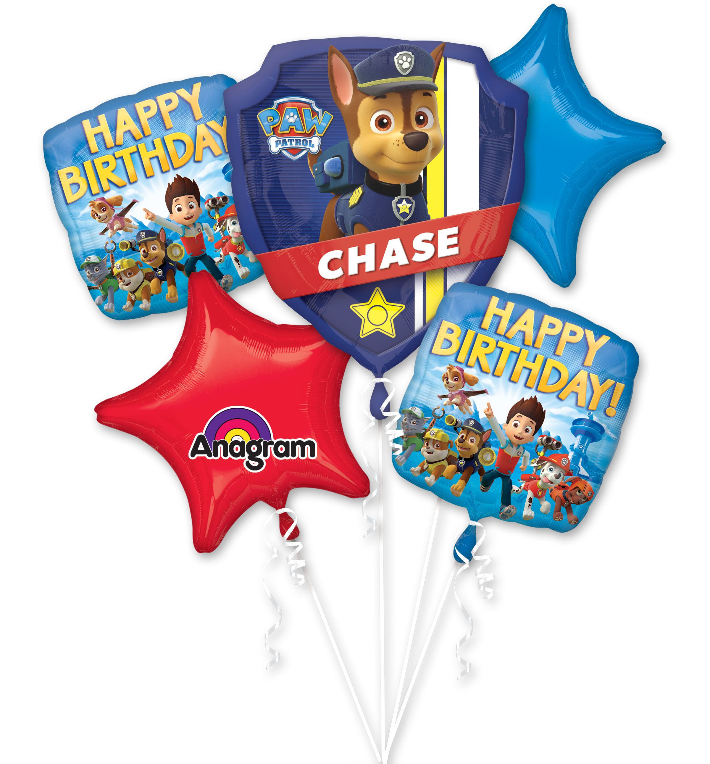 Singapore Paw Patrol Balloons Happy Birthday Nick, Happy Birthday ...