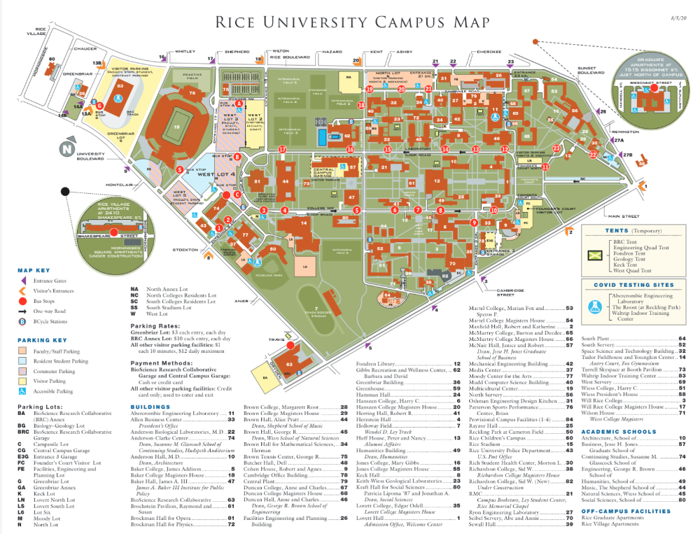 10 Best Campuses Infrastructure in the United States | Rice university ...