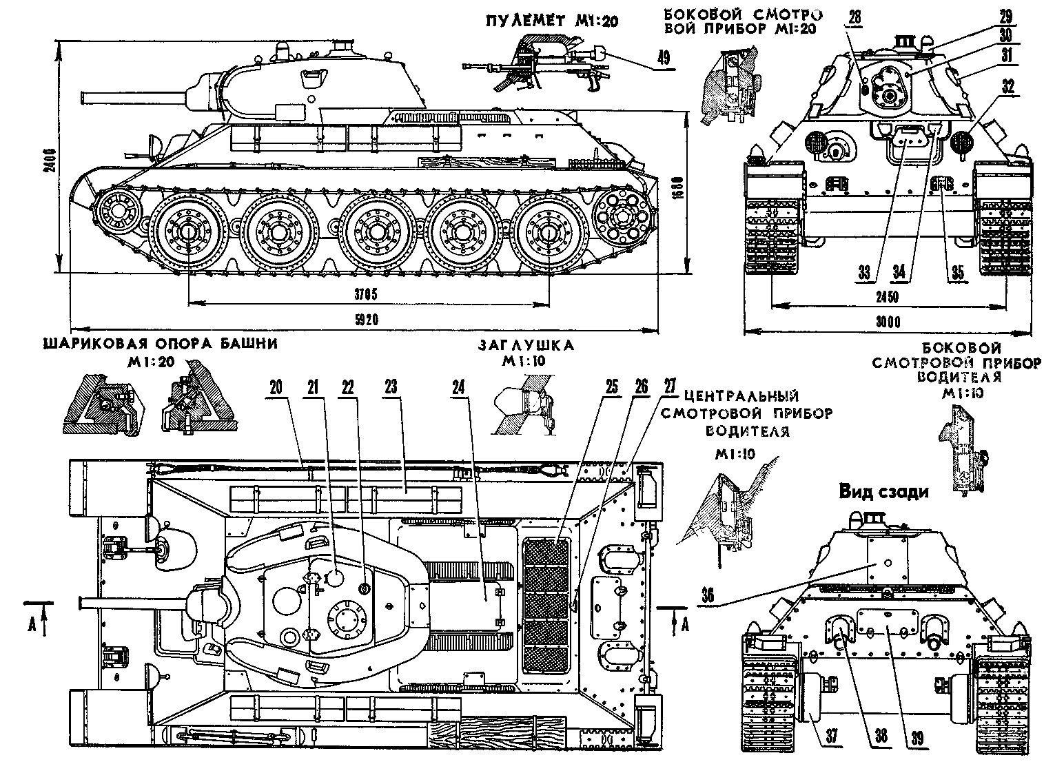 T 34 Blueprints