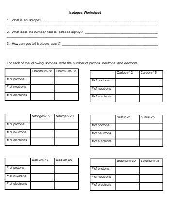 8th Grade Physical Science Worksheets