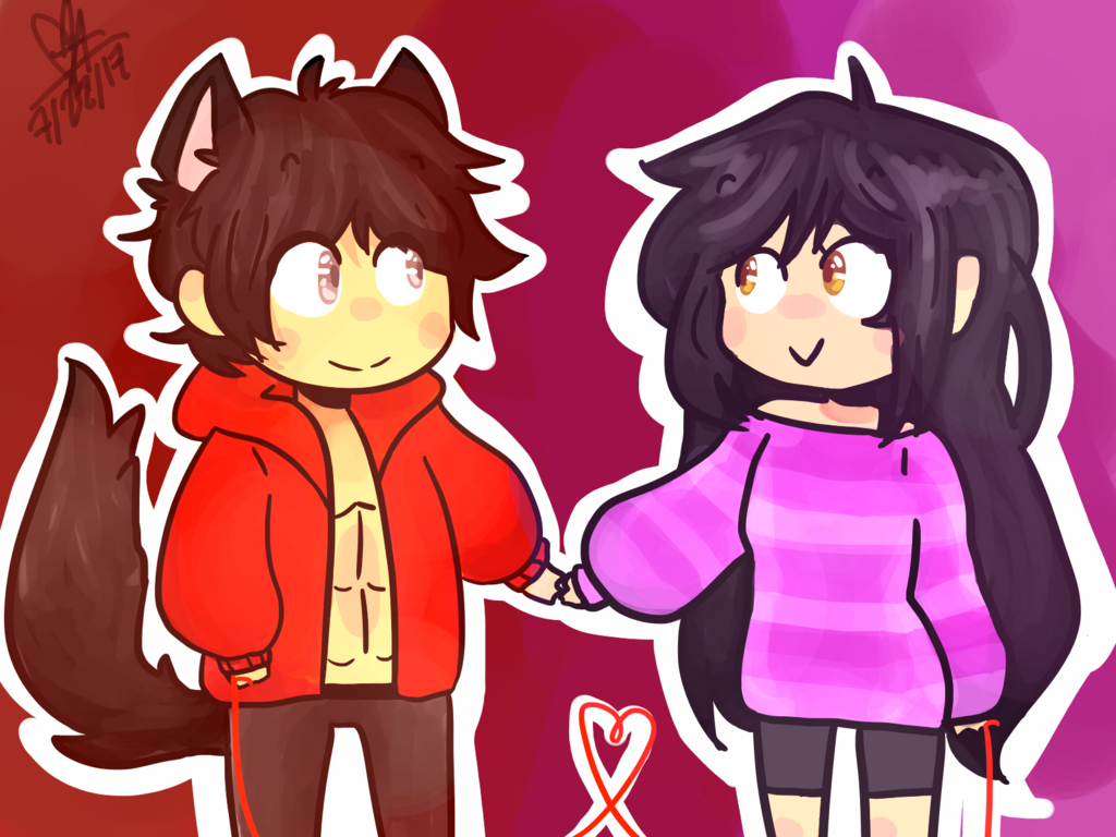 Aaron And Aphmau by thewierdoyaoilover Aphmau Characters, Minecraft ...