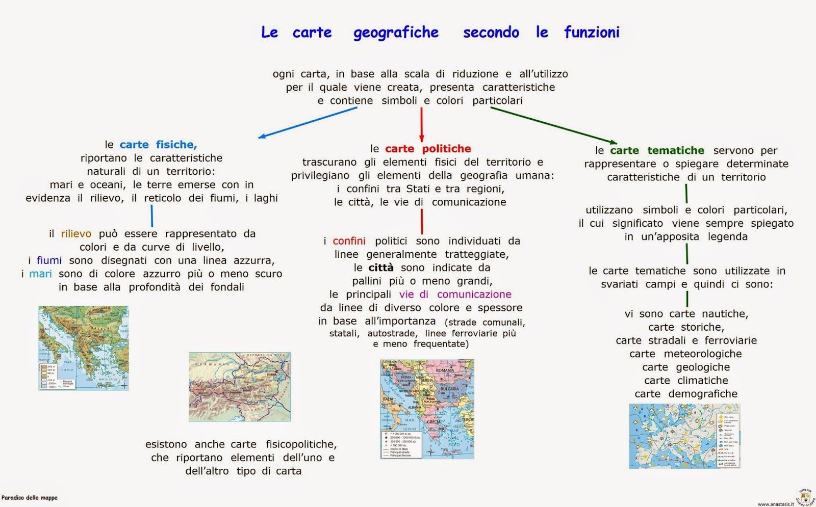 Paradiso delle mappe: Geografia 1 media Earth Science, Labels, 1, Media ...