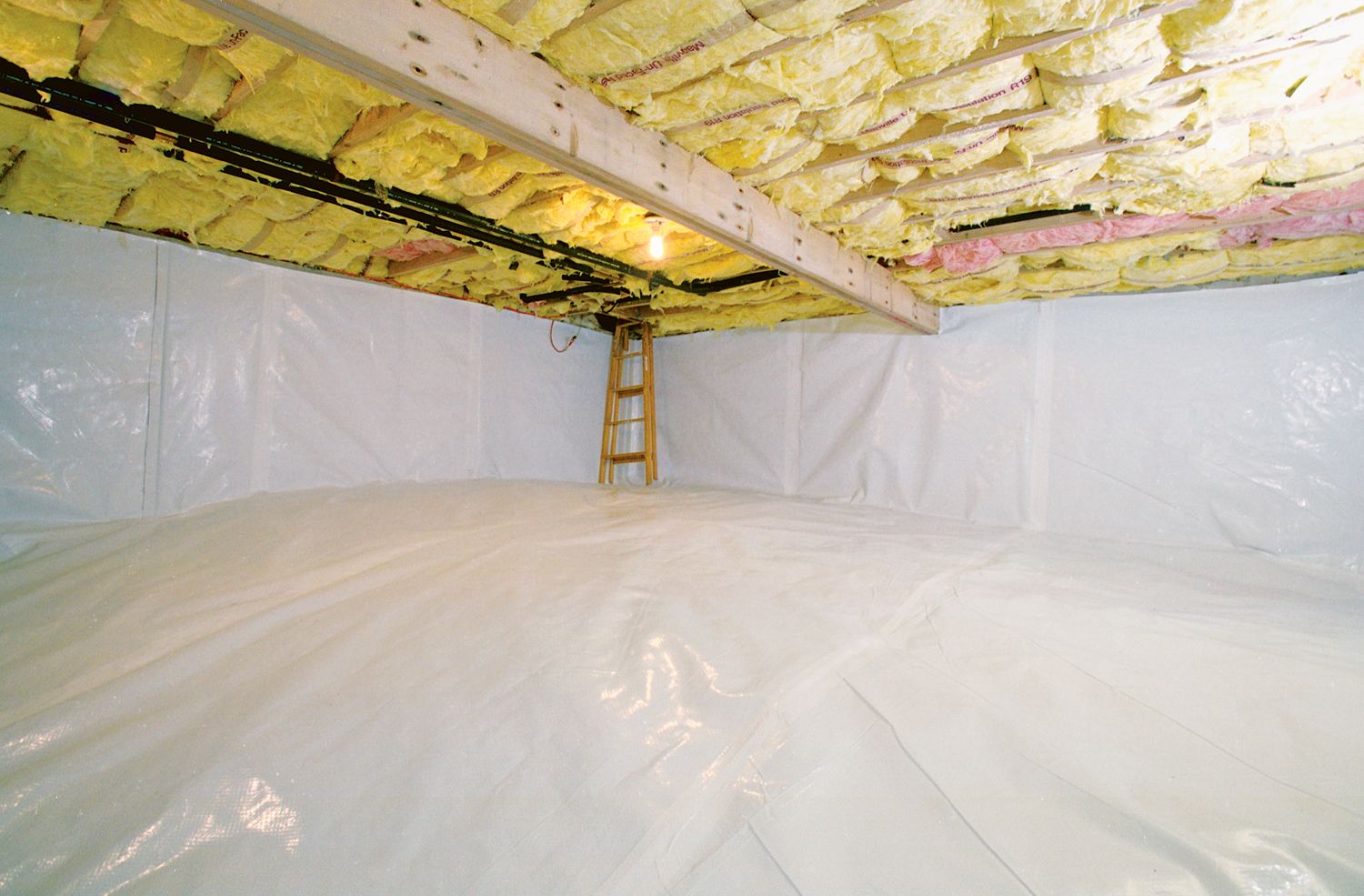 Can You Use Wall Insulation Under Floor - Running