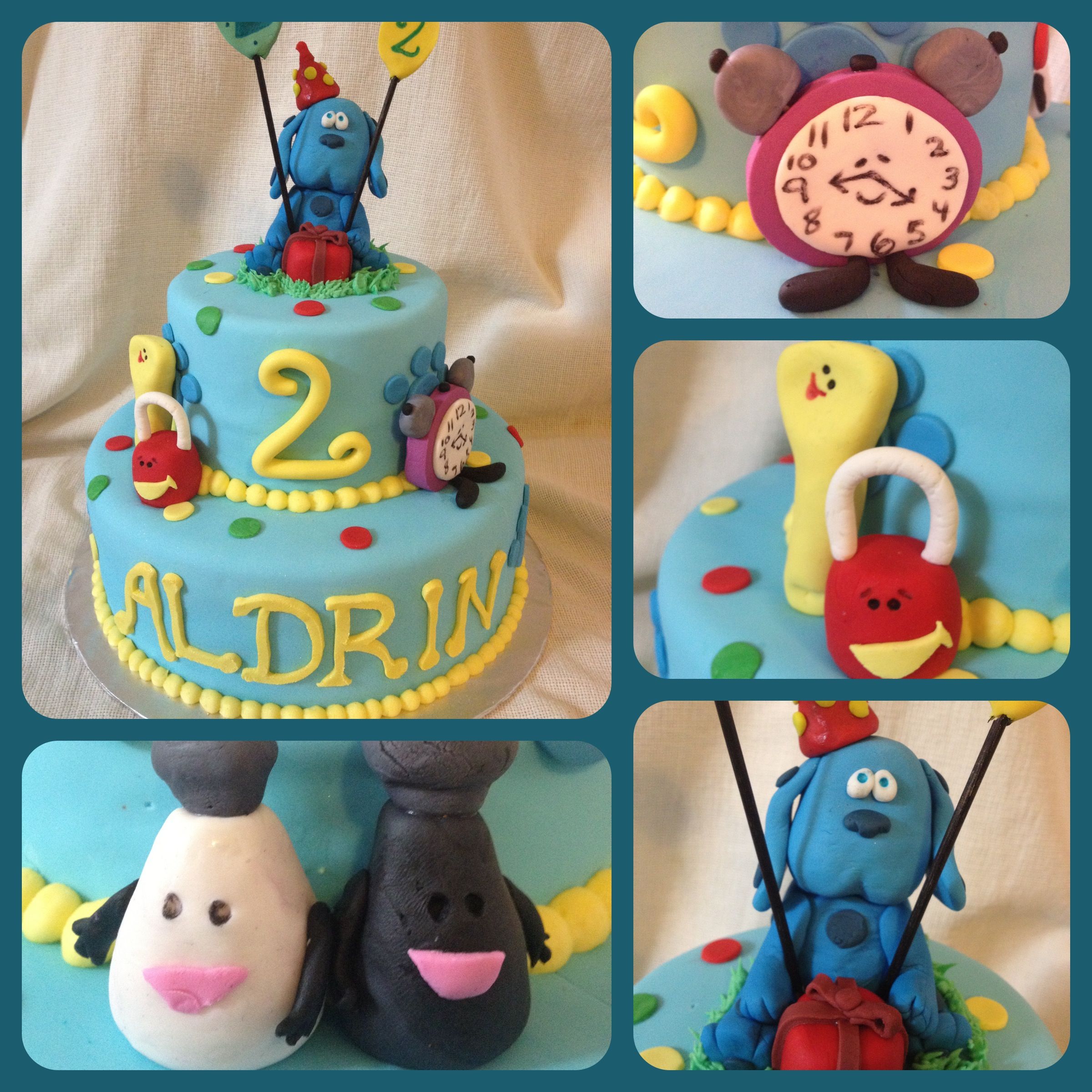 Blue's Clues cake! Cupcake Cakes, Cupcakes, Clue Party, Birthday ...