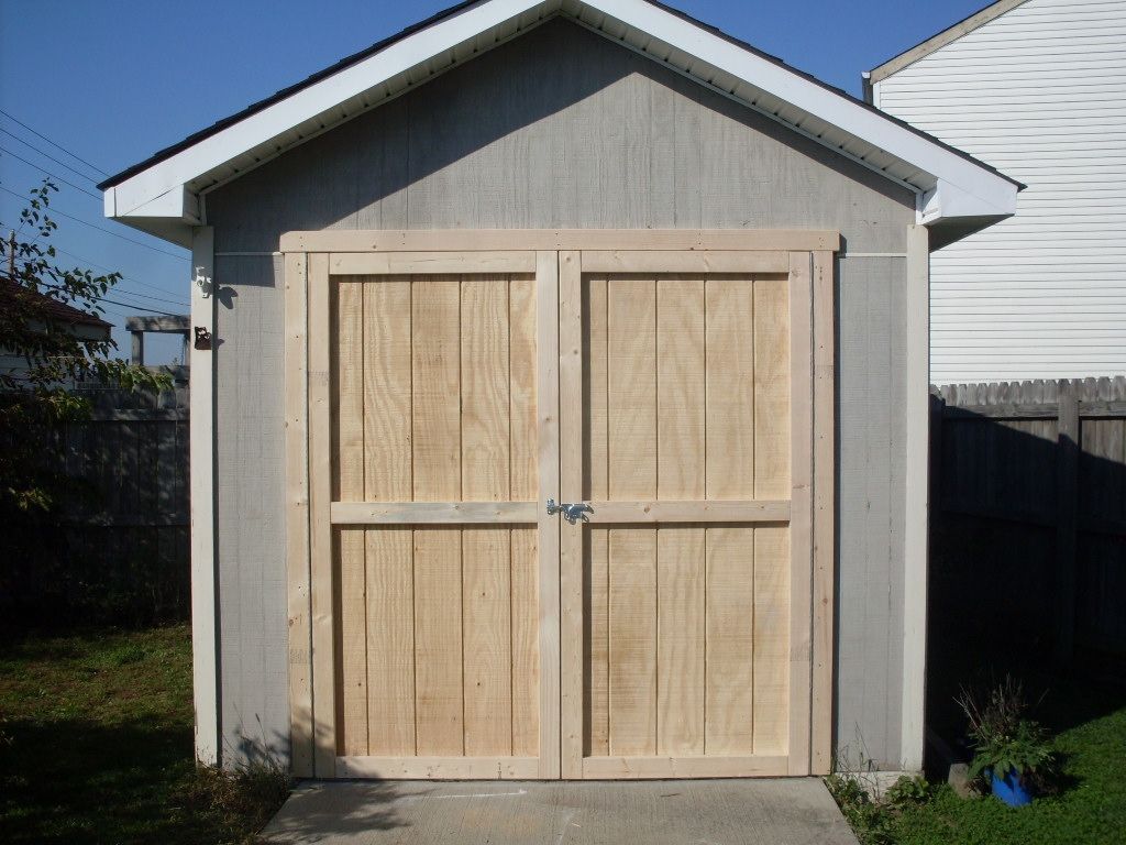 Storage Shed Double Doors at Estela Graham blog