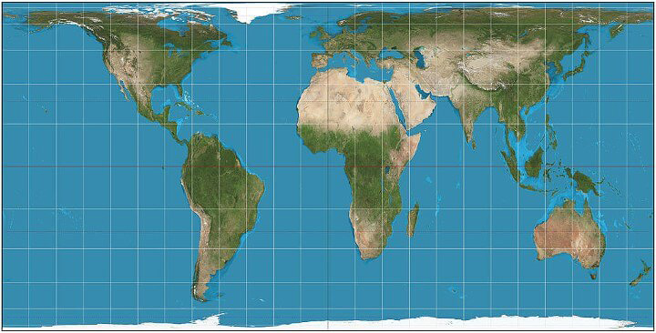 Top 10 world map projections – Artofit