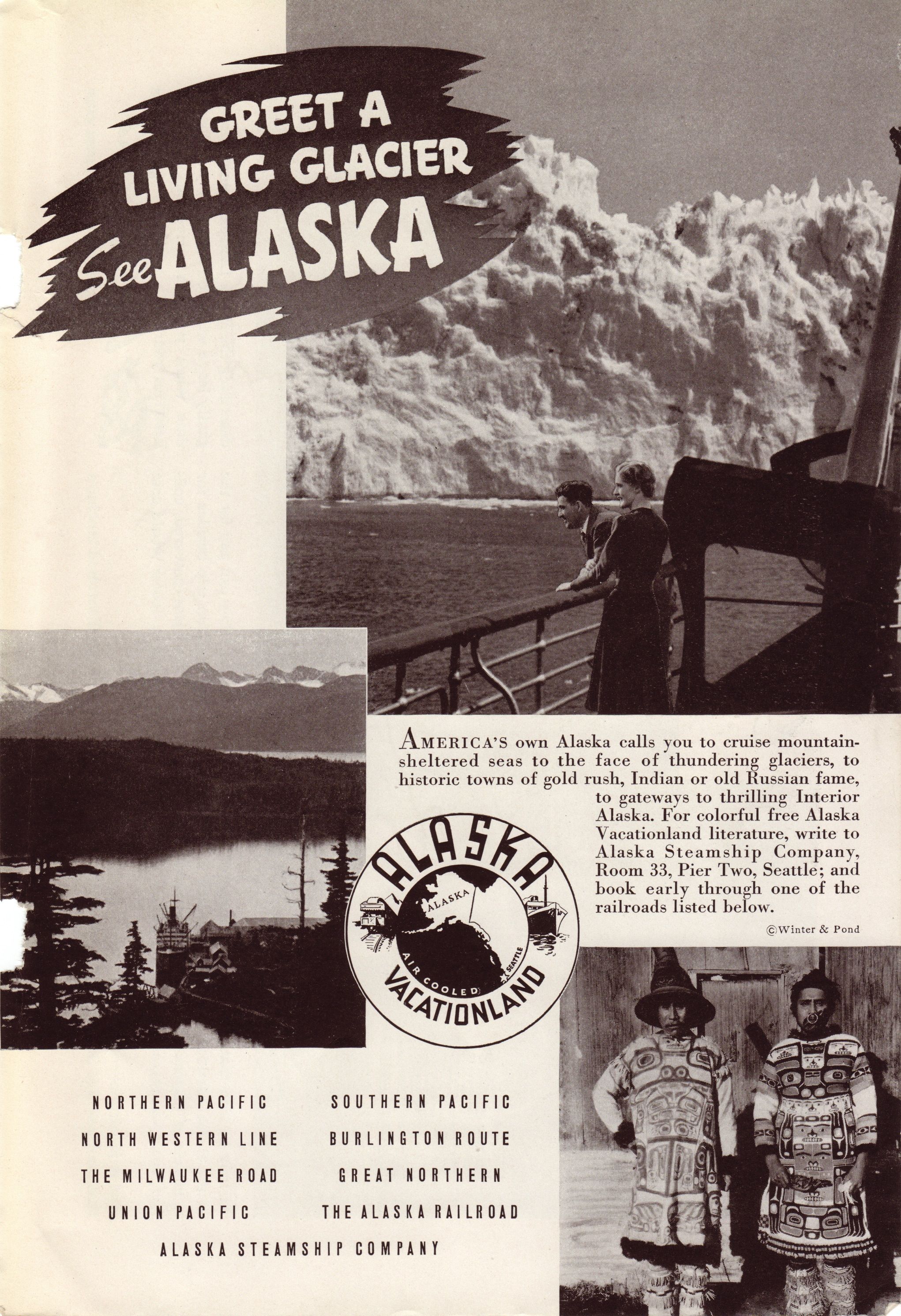 1940 Alaska | Alaska, I want to travel, My travel